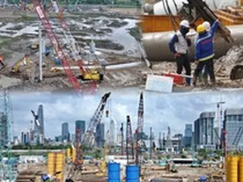 Cận cảnh đại công trường Trung tâm hành chính mới TP.HCM sau 3 tháng thi công