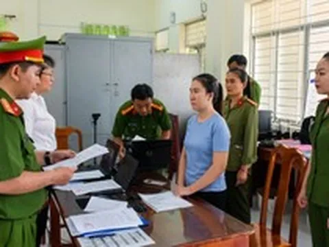 Công an khám xét nơi ở, bắt tạm giam Nguyễn Thị Yến Thu SN 1994