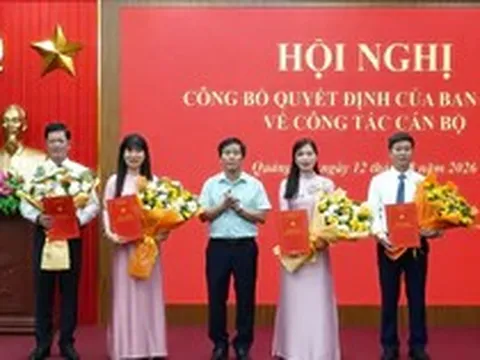 Ban Bí thư Trung  ương Đảng chỉ định, chuẩn y nhân sự 3 tỉnh, thành
