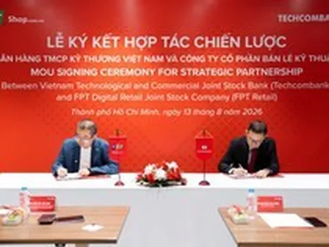 FPT Retail và Techcombank bắt tay phát triển hệ sinh thái tài chính số cho khách hàng mua sắm sản phẩm công nghệ
