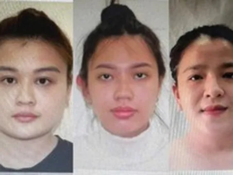 Công an truy tìm Trần Nguyễn Thúy Vân SN 1993 và 2 phụ nữ