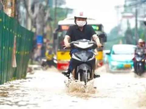 Diễn biến đợt mưa lớn ở Hà Nội trong vài ngày tới