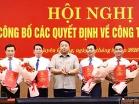 Tuyên Quang có tân Giám đốc Sở Nội vụ