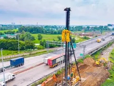 Dự án mở rộng cao tốc TPHCM - Trung Lương - Mỹ Thuận thi công cầm chừng