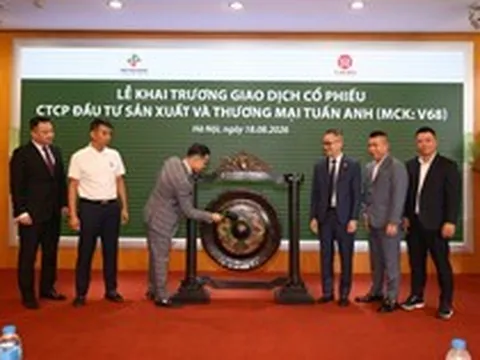 Tuấn Anh Group (V68) chính thức chào sàn: Doanh nghiệp sản xuất chăn ga gối đệm hàng đầu Việt Nam gia nhập thị trường vốn