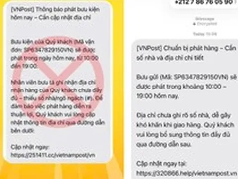 Công an thông báo đến tất cả những ai nhận được tin nhắn có nội dung  sau