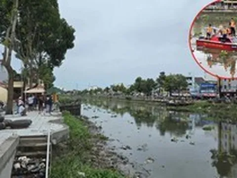 Danh tính thanh niên 19 tuổi mất tích trong vụ 4 người thách nhau bơi qua sông sau bữa nhậu