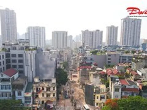 Ngõ 381 Nguyễn Khang sau 1 tháng giải phóng mặt bằng: Hàng loạt nhà đã tháo dỡ