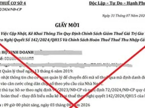 Khuyến cáo người nộp thuế lưu ý các dấu hiệu nhận biết website và thông tin giả mạo cơ quan Thuế để lừa đảo