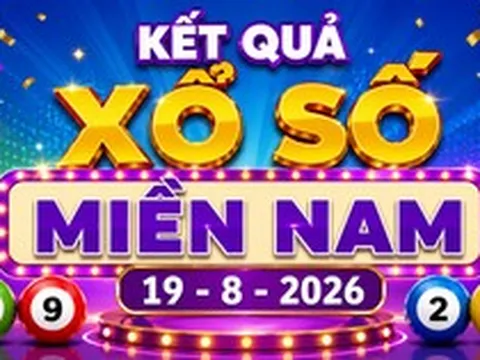 XSMN 19/8 - Kết quả XSMN hôm nay thứ Tư ngày 19/8/2026