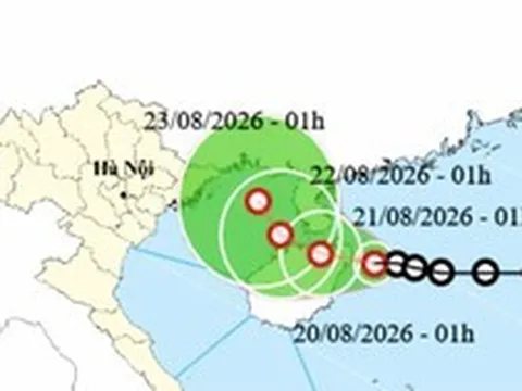 Áp thấp nhiệt đới khả năng mạnh thêm trong 24 giờ tới