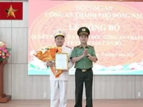 Đồng Nai có tân Trưởng phòng Cảnh sát giao thông