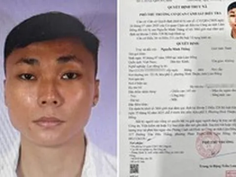 Truy nã Nguyễn Minh Thắng SN 1994