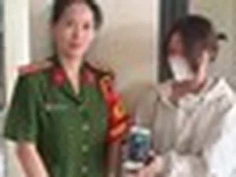 Công an kiểm tra giao dịch chuyển tiền đến tài khoản nữ sinh 2007, nội dung "Cty quang huy tthd 5962"
