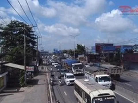 Toàn cảnh quốc lộ 1A nối TPHCM và Tây Ninh chuẩn bị mở rộng 12 làn xe