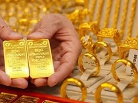 Giá vàng miếng, vàng nhẫn trơn chiều 22/8 tại SJC, DOJI, PNJ, Bảo Tín Minh Châu