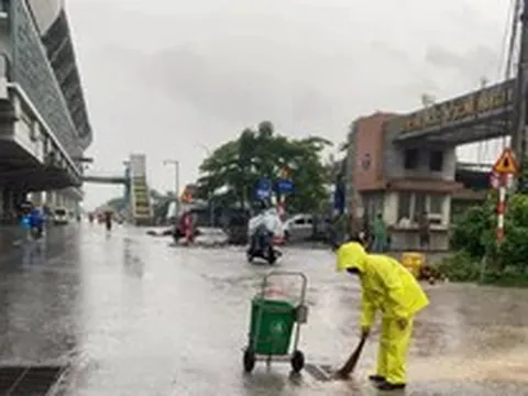 Bão số 4 gây mưa lớn, nhiều tuyến phố từng thường xuyên ngập sâu ở Hà Nội ra sao?