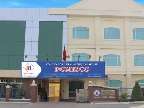 Y tế Domesco chốt quyền cổ tức 25%, cổ đông lớn thu về hàng chục tỷ đồng