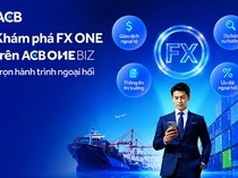 ACB mang trải nghiệm ngoại hối toàn diện hơn trên ACB ONE BIZ