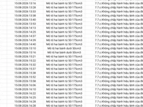 359 chủ xe máy, ô tô vi phạm trong danh sách sau đây nhanh chóng nộp phạt nguội theo Nghị định 168