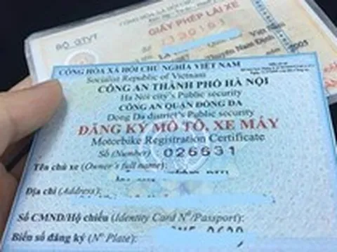 Tin vui cho tất cả người dân thực hiện dịch vụ đăng ký xe