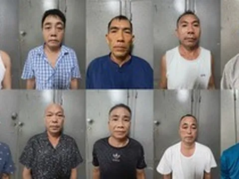 Công an kiểm tra một phòng bếp lúc 22 giờ 50 phút: 10 người bị khởi tố