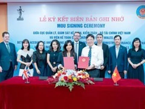ICAEW và Cục Quản lý, giám sát kế toán, kiểm toán - Bộ Tài chính ký kết gia hạn hợp tác