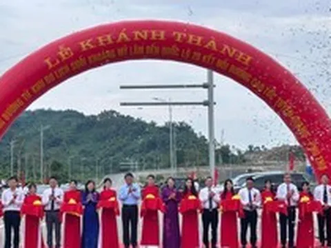 Tuyên Quang khánh thành tuyến đường hơn 480 tỷ đồng kết nối Khu du lịch suối khoáng Mỹ Lâm với cao tốc