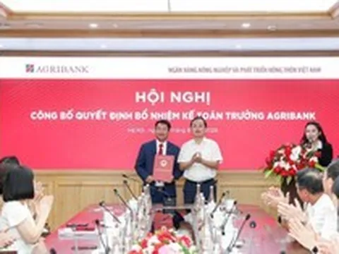 Thống đốc bổ nhiệm Kế toán trưởng Agribank