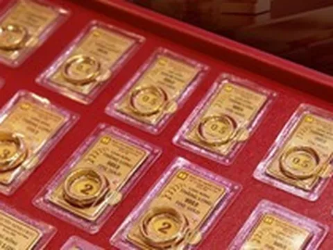 Giá vàng nhẫn trơn, vàng miếng chiều tối 31/8 tại SJC, PNJ, DOJI, Bảo Tín Minh Châu và Phú Quý