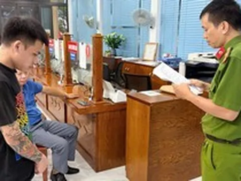 Thi hành lệnh bắt tạm giam nhân viên quán karaoke Đặng Mạnh Trí SN 2002