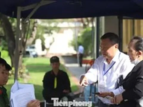 An ninh siết chặt trước giờ tòa tuyên án 227 bị cáo trong đại án ma túy VN10