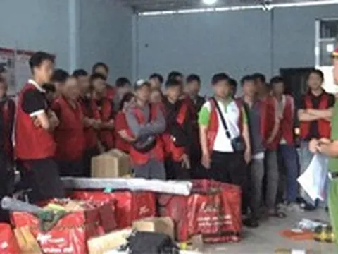Công an đồng loạt ra quân kiểm tra 4 cơ sở giao hàng, xét nghiệm ma túy đột xuất 77 shipper