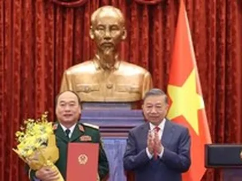 Phó Tổng Tham mưu trưởng QĐND Việt Nam Lê Quang Đạo được thăng quân hàm Thượng tướng