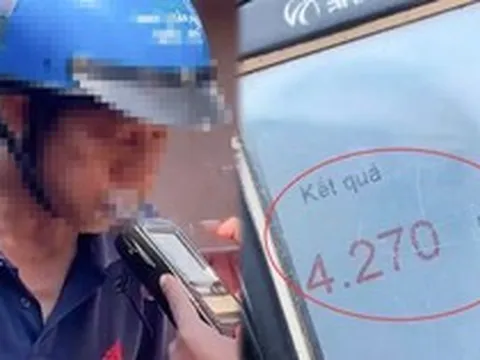 Tài xế không có bằng lái, vi phạm nồng độ cồn cao gấp hơn 10 lần mức kịch khung