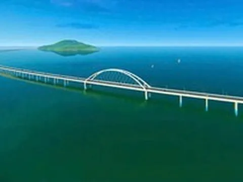Huy động 1.000 người, 220 máy móc thi công, cây cầu vượt biển hơn 18km dài thứ ba Đông Nam Á của Việt Nam hiện có tiến độ ra sao?