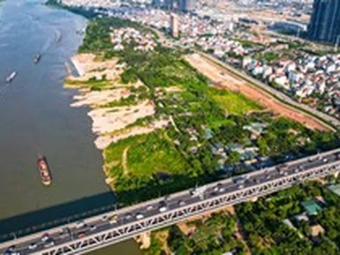 Hà Nội bồi thường đất gấp 2 lần quy định khi làm đại lộ sông Hồng