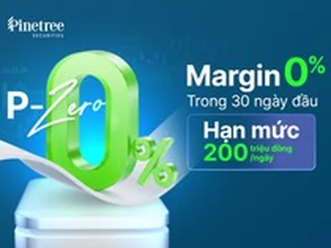 Pinetree duy trì chính sách cho vay margin 0% trong kỳ nâng hạng FTSE