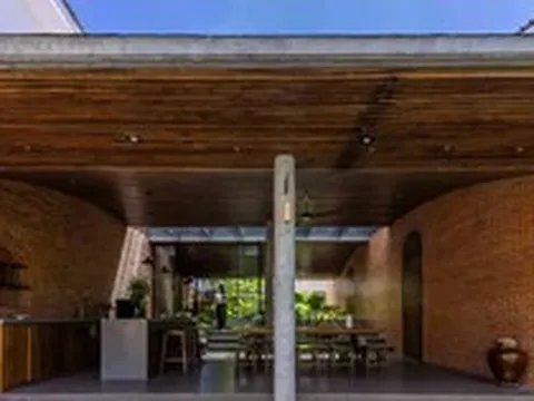 Ngôi nhà 250 m² không có cửa