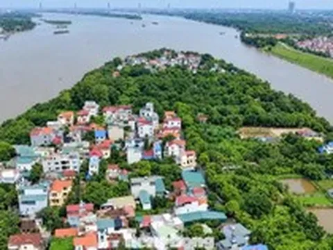 Bên trong làng cổ Hà Nội dự kiến di dời một phần theo quy hoạch Trục đại lộ cảnh quan sông Hồng