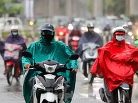 Từ chiều tối nay, gió mùa đông bắc về, miền Bắc chuyển mưa dông