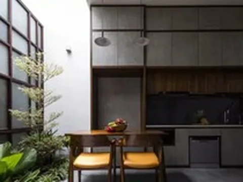 Nhà 4m ngang đầy nắng, gió và cây xanh