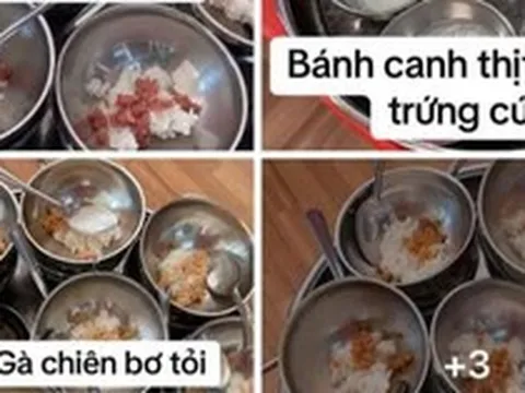 Các suất ăn ở trường mầm non bị phản ánh quá ít: Nghi ngờ giáo viên đã nghỉ việc tự múc ra bát, rồi chụp ảnh