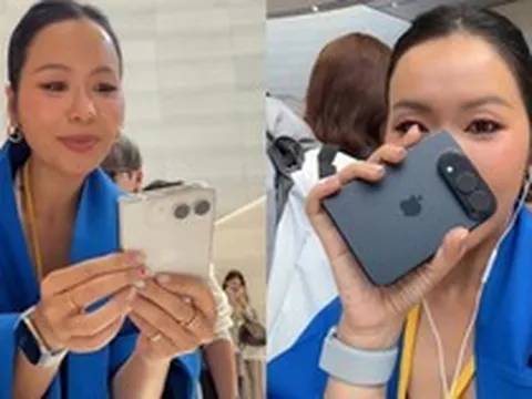 Trải nghiệm thực tế siêu phẩm gập iPhone Duo ngay tại Apple Park: Cảm giác cầm nắm đã tay, màn hình 7.6 inch không tì vết