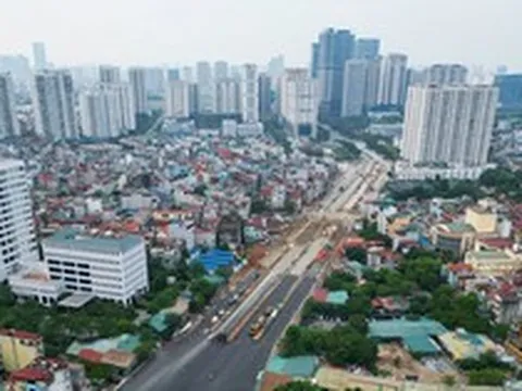 Vành đai 2,5 đoạn qua Xuân Đỉnh dự kiến thông xe kỹ thuật trước 30-9