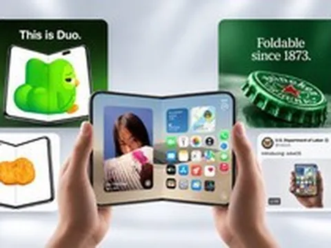 iPhone Duo vừa ra mắt, cả cõi mạng đã “gập” theo