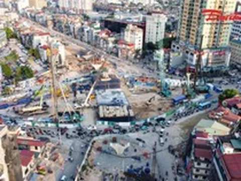 Hà Nội: Cho phép phương tiện đi vào làn BRT tại nút Láng Hạ - Giảng Võ