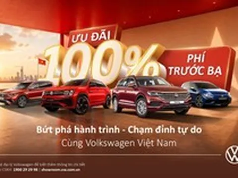 Volkswagen ưu đãi đến 100% phí trước bạ – Thời điểm vàng sở hữu xe Đức