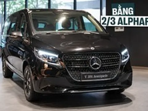 Mercedes-Benz V-Class giảm giá kỷ lục 600 triệu tại Việt Nam: Thực tế còn gần 2,8 tỷ đồng, bằng 2 chiếc Carnival hybrid