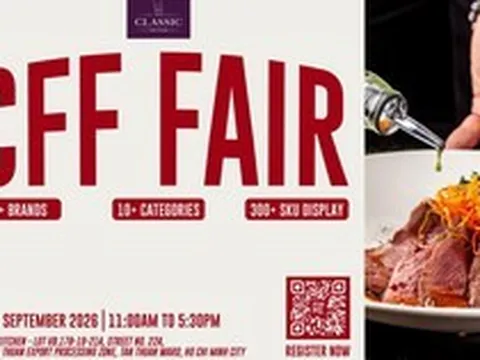 ‏CFF Fair 2026: Sự kiện chiến lược của ngành F&B cao cấp‏